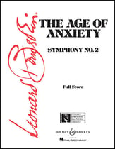 The Age of Anxiety, Symphony No. 2 Study Scores sheet music cover